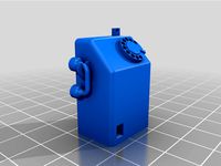 1980' Retro Public phone by basemen