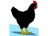 Multicolor Chicken by forestlapointe