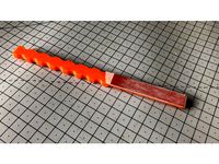 Sandpaper File (Rasp) [with Fusion 360 source] by gportelli