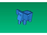 Funny Techno Elephant by SunDoc