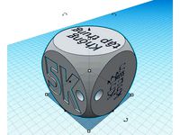 Thông điệp 5K - móc khóa cube - Phòng chống dịch bệnh covid-19 by ledacdam