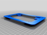 Raspberry Pi 7" Screen Fascia for MAX002 Mini Case by jackal123uk