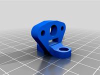 Reinforced BLTouch mount for HEMERA adapter plate on CR10S PRO by 3Dprinty