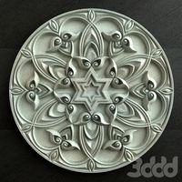 Arabic Crafting Ornament 006