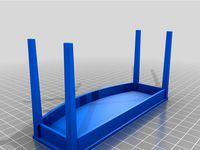 Bow Front Table 1:12 scale by Ukesman