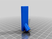 Monoprice Voxel / Flashforge Adventurer Filament Feed Cover by nivsinger