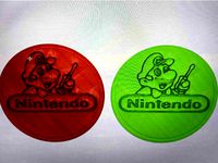 Mario drinkcoaster (v2) by RaimonElctrncs