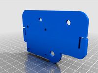 E3D Hemera Mount Carriage Plate for Ender 5 by Professor_Gimpenstein