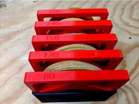 Sanding Disc Organizers 5" 8-Hole by jholzmer