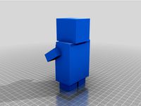 Minecraft Villager No Color by thegamebegins25