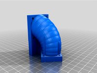 KINGROON KP3S hotend fan adapter 30/10 to 40/10 by HoTech