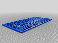 280mm fatal1ty horizontal fan grill by gkool