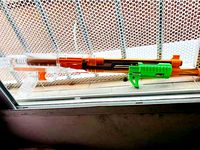 Nerf Colonel Wasp Firefly shotgun Picatinny rail Pump grip by Dsfrick