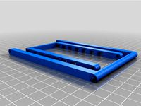Case and stand for Raspberry Pi Zero and 7 inch LCD Touchscreen by robertmx
