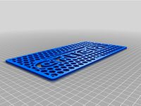 280mm crucial horizontal fan grill by gkool