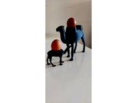 Camel and calf egg cups by harrysaville