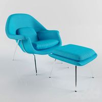 WOMB CHAIR & OTTOMAN