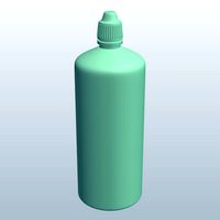 Contact Lens Solution Bottle v1