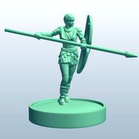 AmazonWarrior Spear and Shield V1