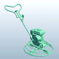 walk behind concrete power trowel v1