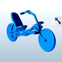 Recumbent bicycle v2