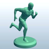 MaleSprinting Sprinter in Stride V1