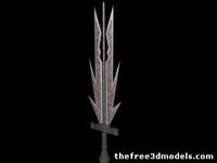 tribble bladed sword