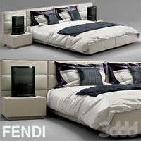 Кровать fendi casa urano