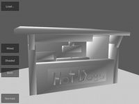 Hotdog Stand Decoration