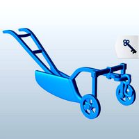 Plough for a horse v1