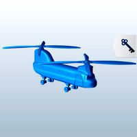 Tandem rotor transport helicopter V1
