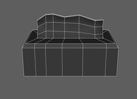 Low Poly Tissue Box