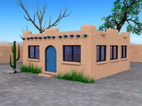 Adobe House