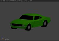 1960 Camaro low poly