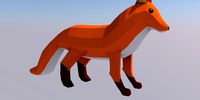 Low Poly Fox