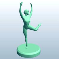 Female Gymnastics Turn v1