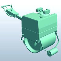 Walkbehind Single Drum Vibratory Roller v1