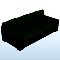 Contemporary Sofa Olive V1