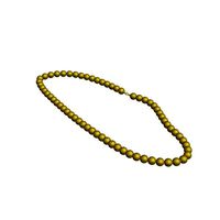 Plastic Beaded Necklacemedium v1