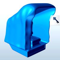 Windbreak Ice Fishing Shelter Open V1