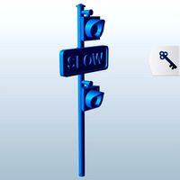 Slow down flashing lights v3