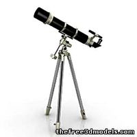 Telescope 3D Model