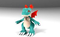 Dracomon Action Figure Statue