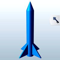 Model Rocket Very Thin v1
