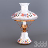 Classic table lamp in the style of the 1980s