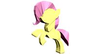 Fluttershy lowPoly