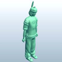 Marionette native american V1