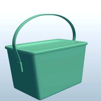 Small Cooler with Handle v1
