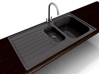 Basic Kitchen Sink and Tap