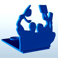 College High School Graduate about to throw hat in the air v1